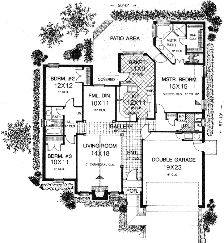 Main Floor Plan: 8-842