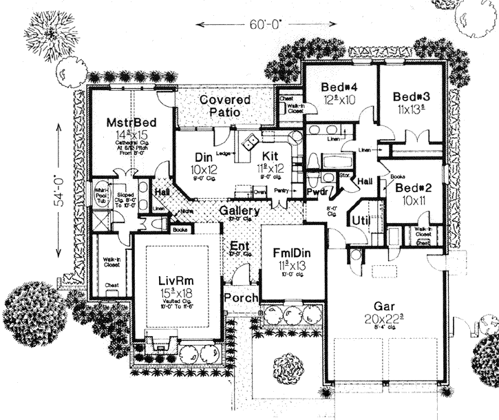 Main Floor Plan: 8-845