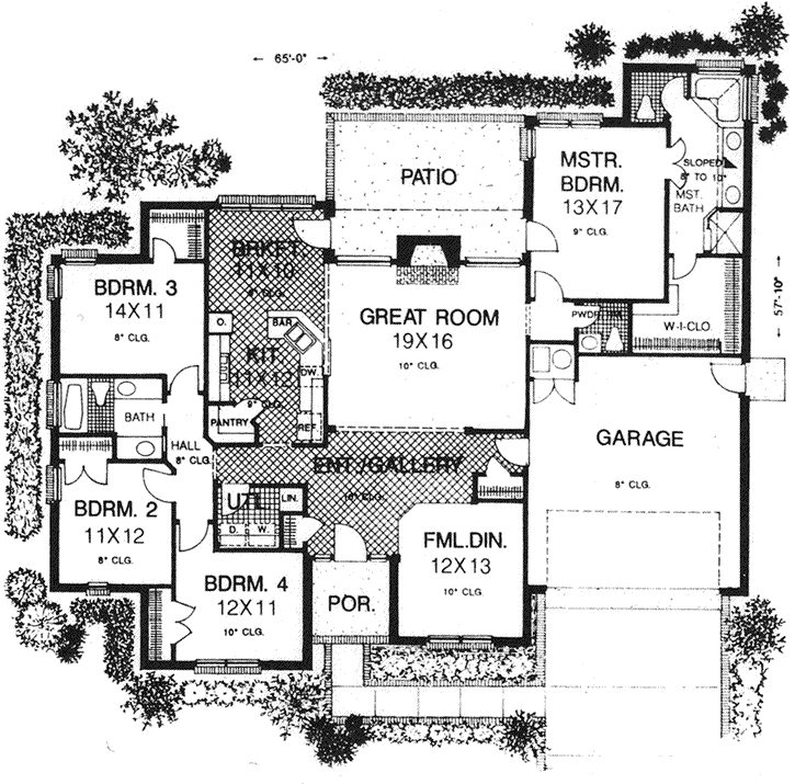 Main Floor Plan: 8-851