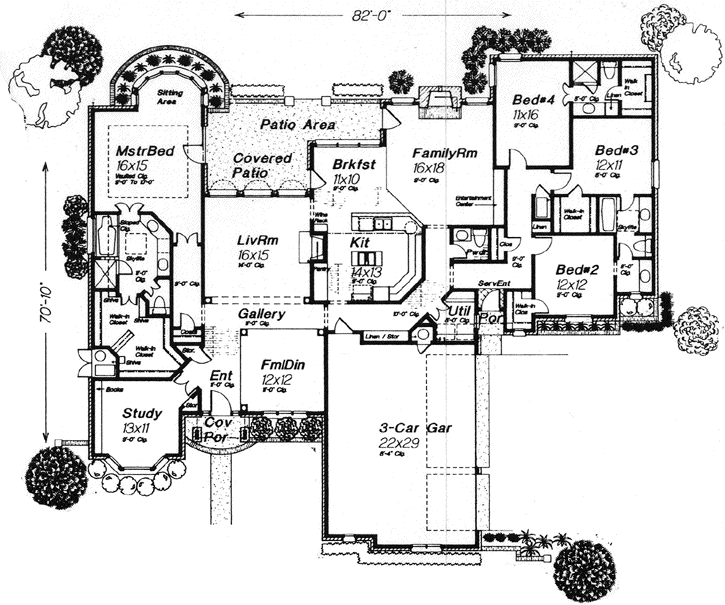 Main Floor Plan: 8-857