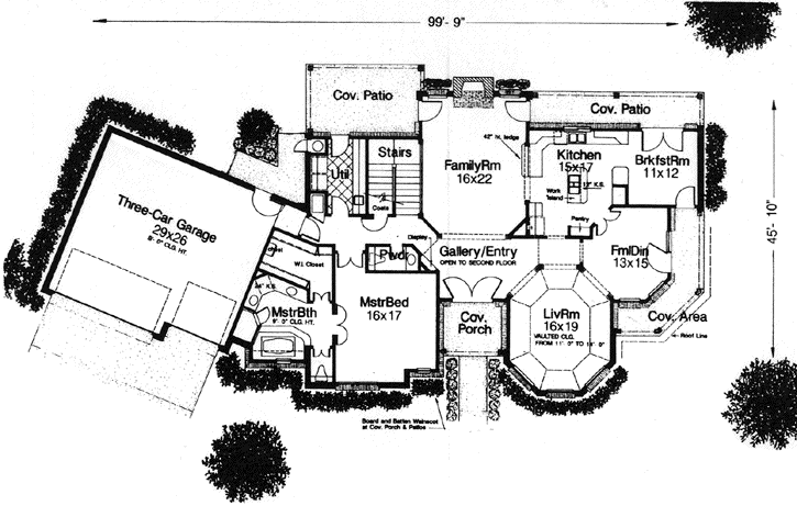 Main Floor Plan: 8-858