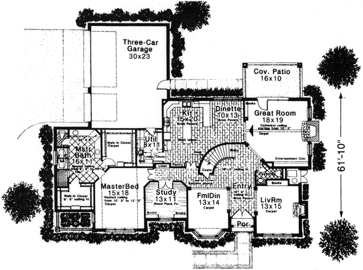 Main Floor Plan: 8-864
