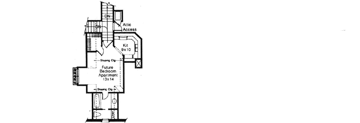 Upper/Second Floor Plan: 8-867
