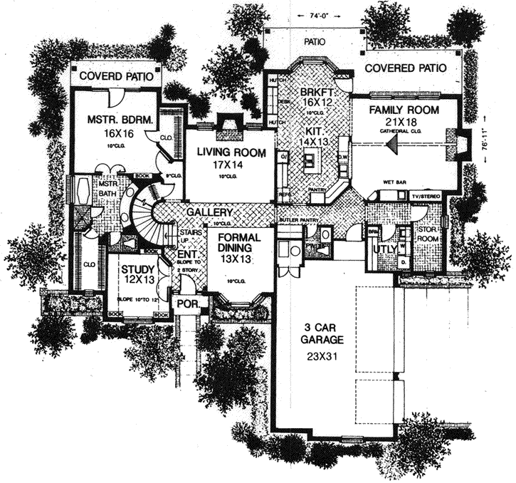 Main Floor Plan: 8-868