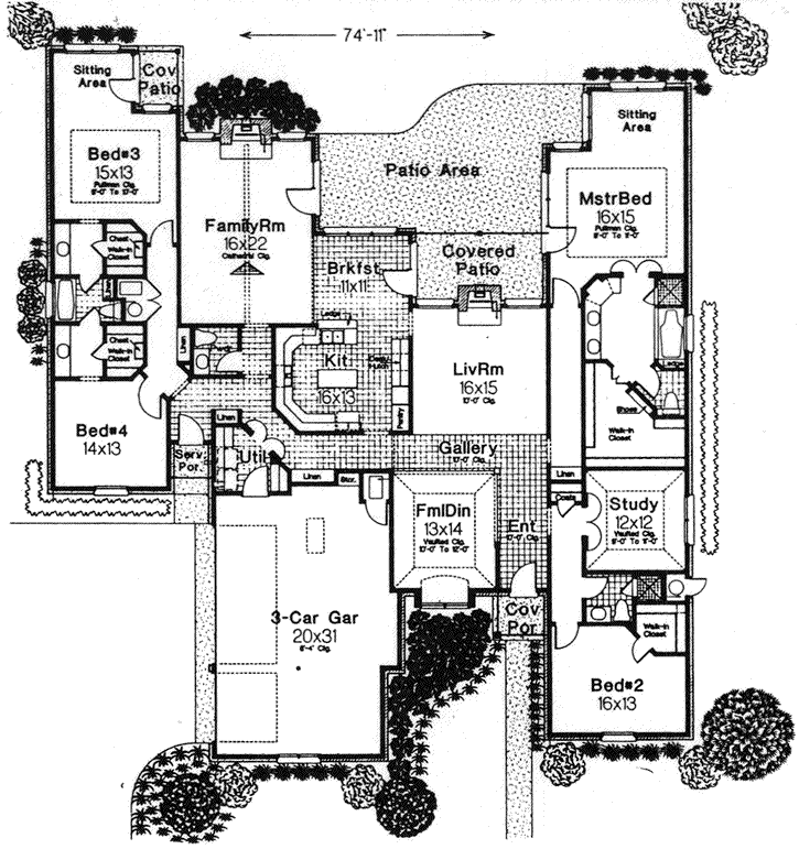 Main Floor Plan: 8-869