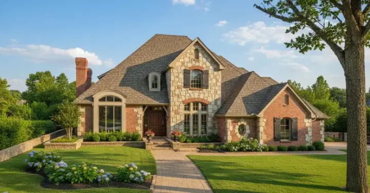 Traditional house plans 8-875 - front exterior, 4,358 sq ft, 4 bed, 2 bath house plans | Monster House Plans