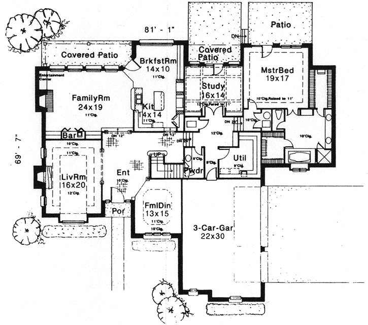 Main Floor Plan: 8-875