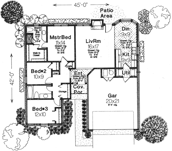 Main Floor Plan: 8-876
