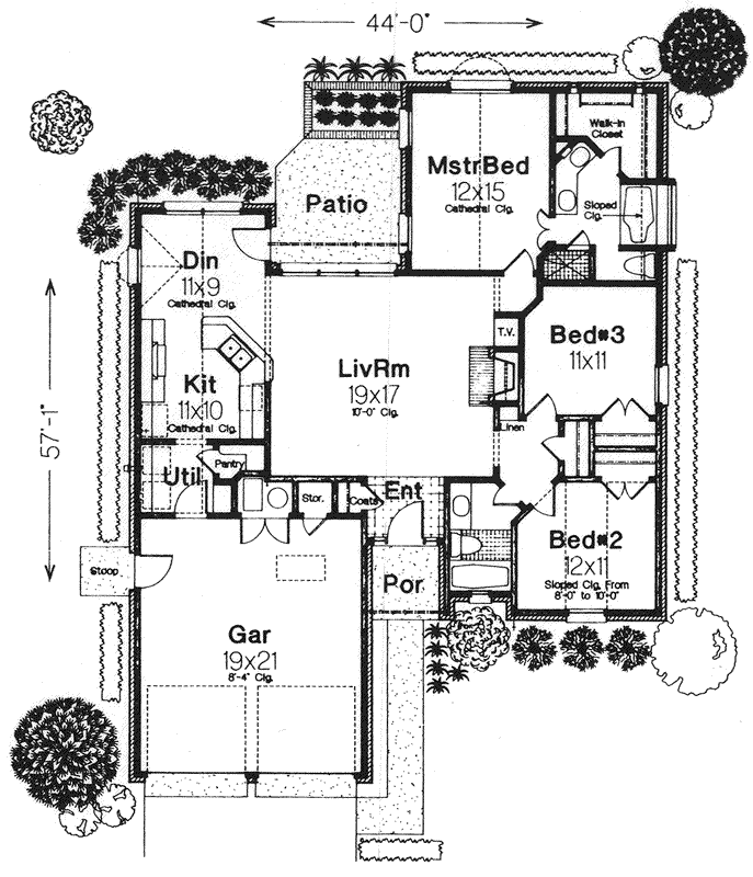 Main Floor Plan: 8-879