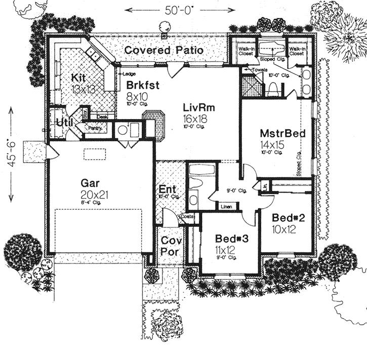 Main Floor Plan: 8-881