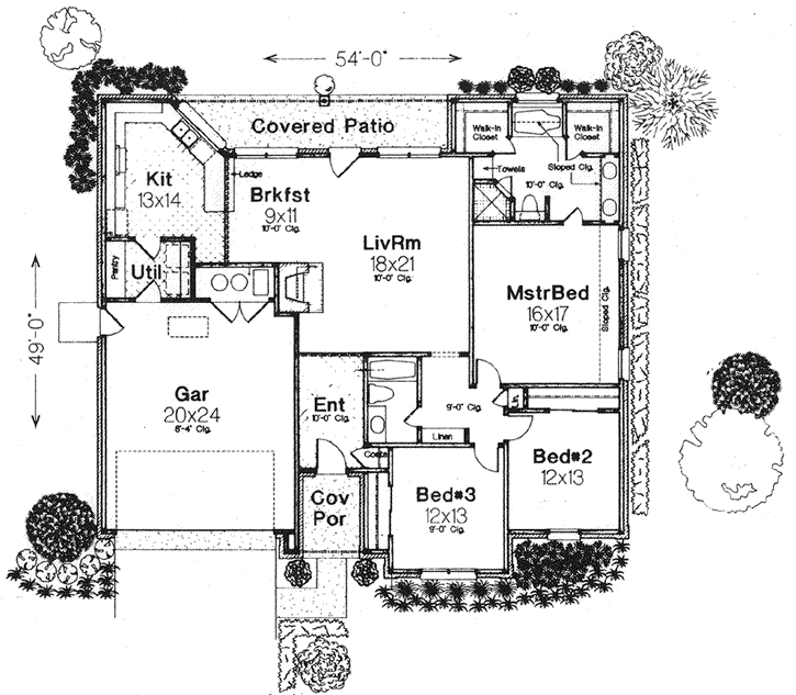 Main Floor Plan: 8-887