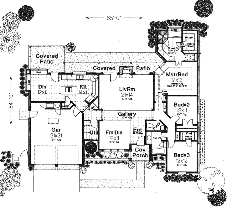 Main Floor Plan: 8-891