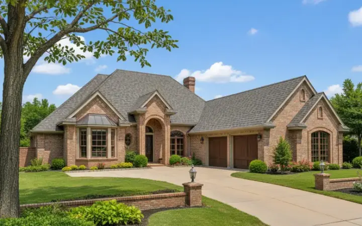 Traditional house plans 8-893 - front exterior, 2,063 sq ft, 4 bed, 3 bath house plans | Monster House Plans
