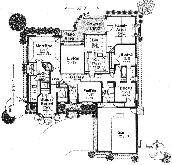 Main Floor Plan: 8-893