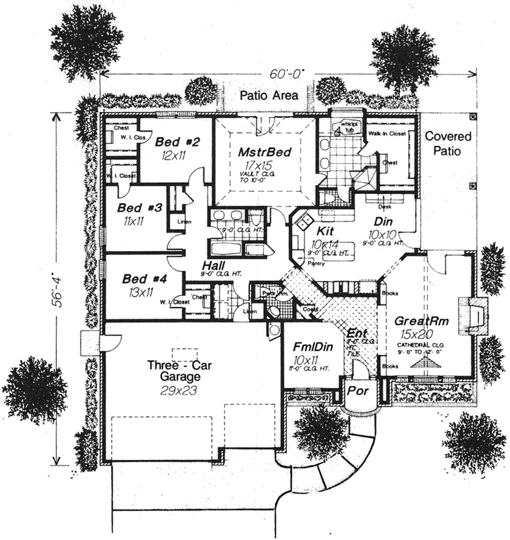 Main Floor Plan: 8-896