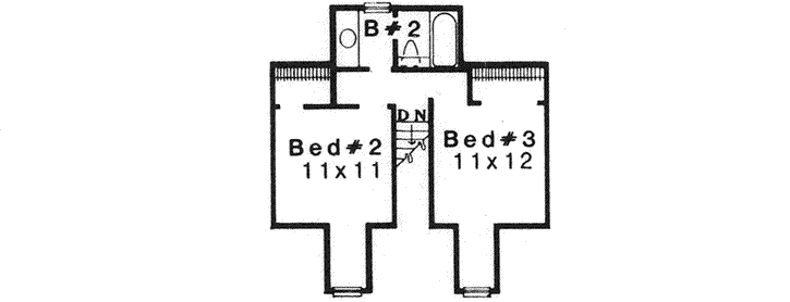 Upper/Second Floor Plan: 8-902