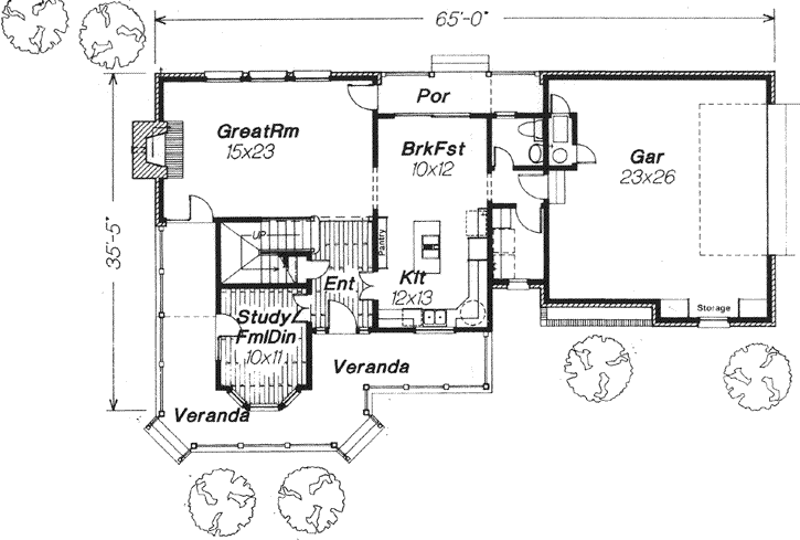 Main Floor Plan: 8-904