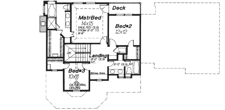 Upper/Second Floor Plan: 8-904