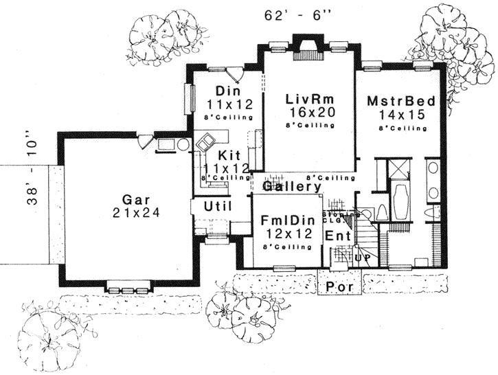 Main Floor Plan: 8-905