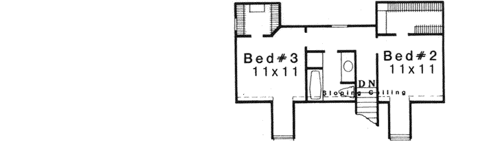 Upper/Second Floor Plan: 8-905