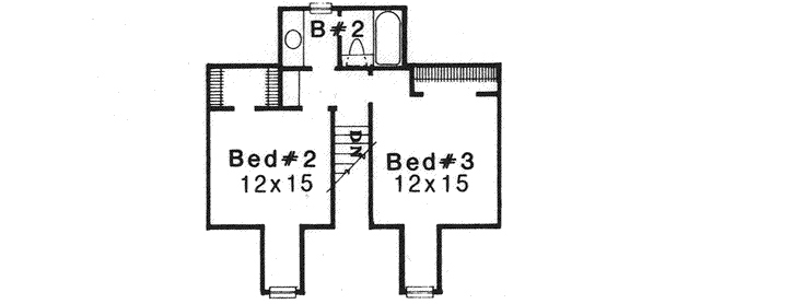 Upper/Second Floor Plan: 8-906