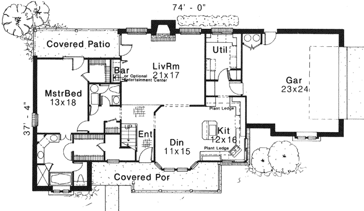 Main Floor Plan: 8-907
