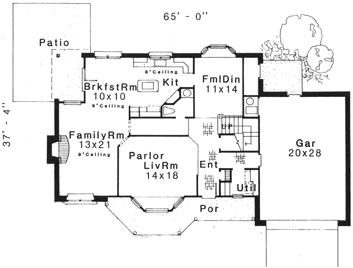 Main Floor Plan: 8-908