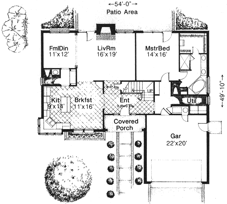 Main Floor Plan: 8-909
