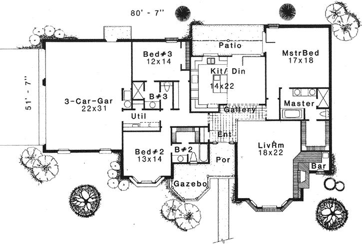Main Floor Plan: 8-910