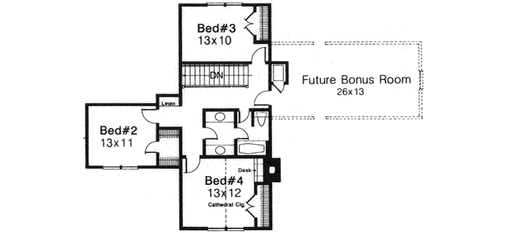 Upper/Second Floor Plan: 8-912