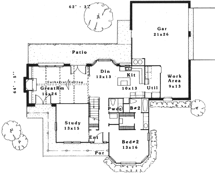 Main Floor Plan: 8-915