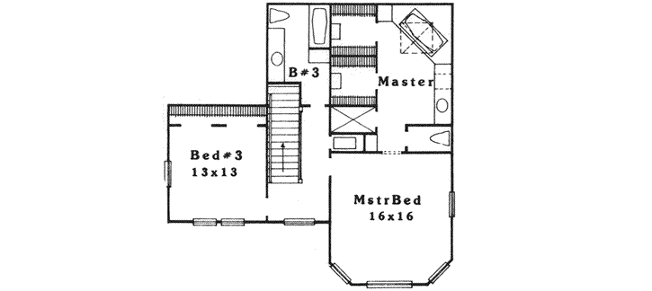 Upper/Second Floor Plan: 8-915