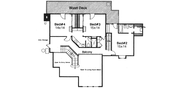 Upper/Second Floor Plan: 8-919