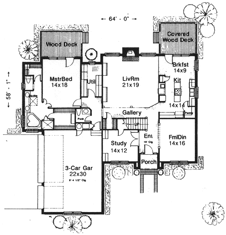 Main Floor Plan: 8-921