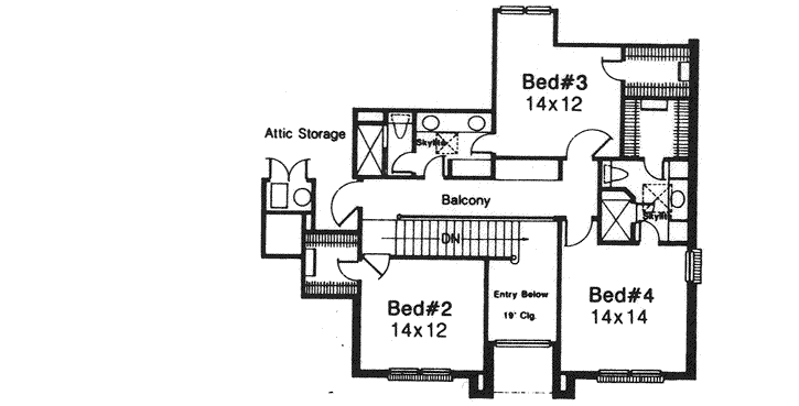 Upper/Second Floor Plan: 8-921