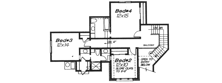 Upper/Second Floor Plan: 8-922