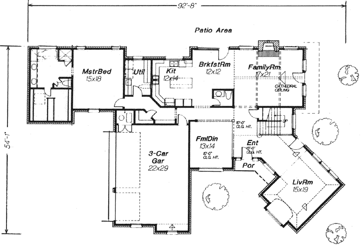 Main Floor Plan: 8-925