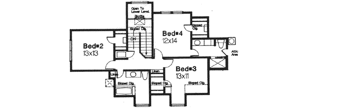 Upper/Second Floor Plan: 8-926