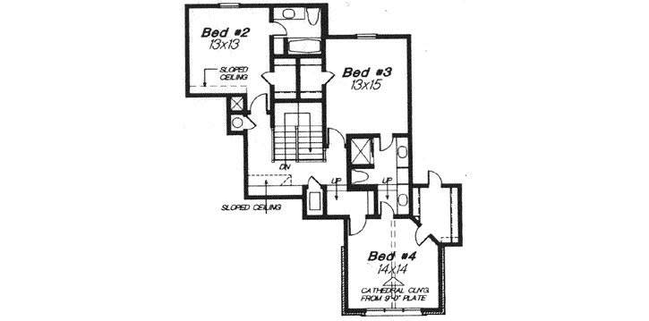 Upper/Second Floor Plan: 8-930