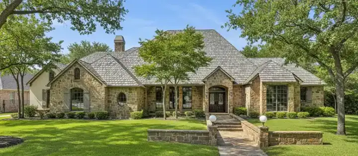 European house plans 8-936 - front exterior, 3,700 sq ft, 4 bed, 3 bath house plans | Monster House Plans