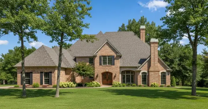 Traditional house plans 8-940 - front exterior, 3,911 sq ft, 4 bed, 3 bath house plans | Monster House Plans