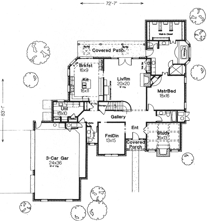 Main Floor Plan: 8-940