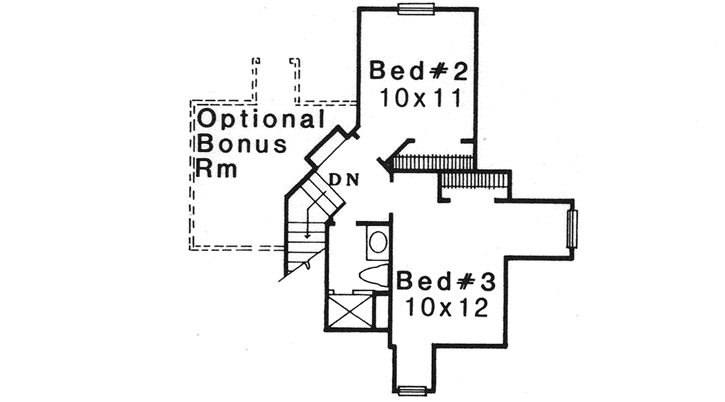 Upper/Second Floor Plan: 8-942