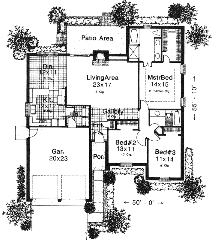 Main Floor Plan: 8-950