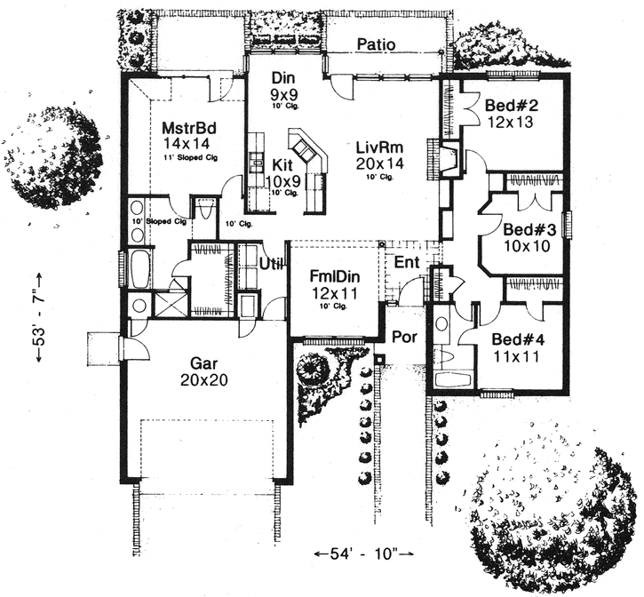 Main Floor Plan: 8-951