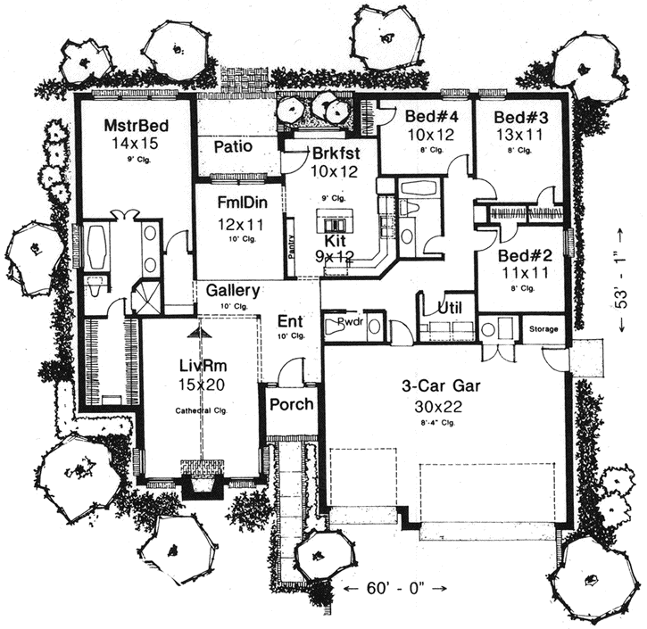 Main Floor Plan: 8-954