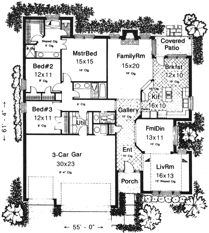 Main Floor Plan: 8-960