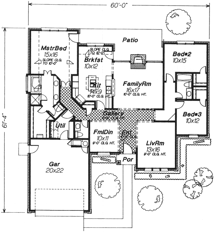 Main Floor Plan: 8-961