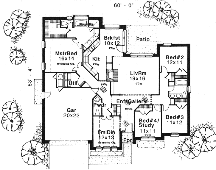 Main Floor Plan: 8-962
