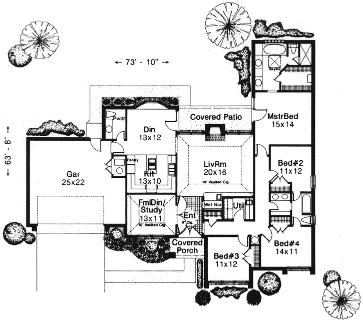 Main Floor Plan: 8-963